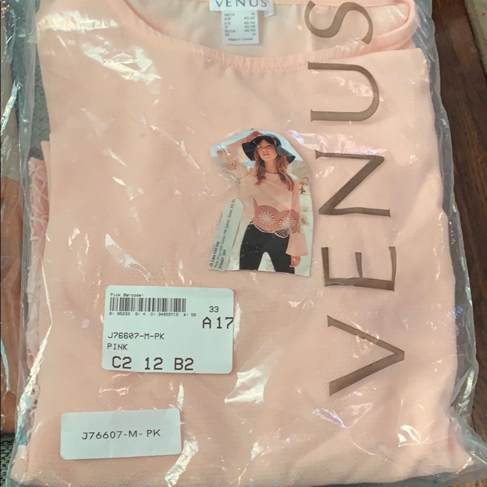 Venus Salmon Blouse
